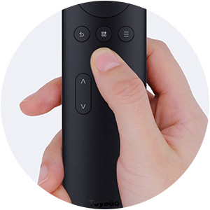 用遥控器控制全景VR